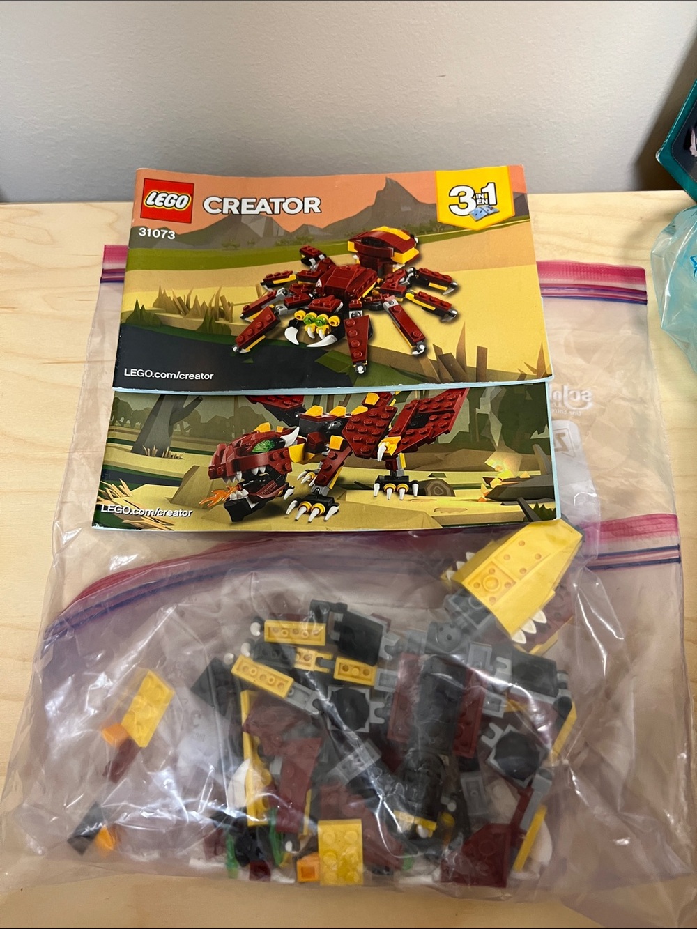 LEGO bulk lot - Raya, 3-1 creations, Double decker bus - Kids toy - Picture 4 of 5
